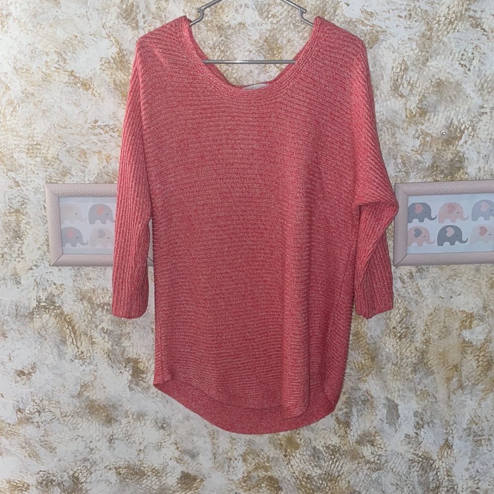 Pink sweater
